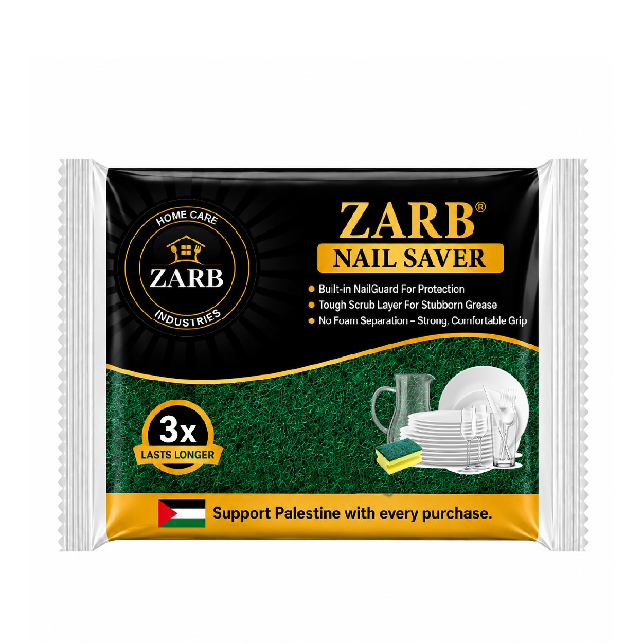 Zarb Nail Saver Sponge – Large
